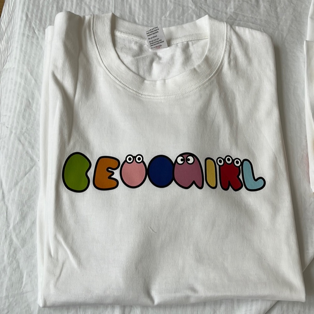 White Monsters AB Side T Shirt